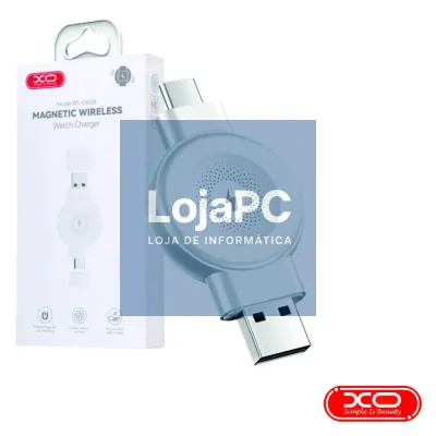 Carregador Por Indução P/ Apple Watch / Galaxy Watch XO
