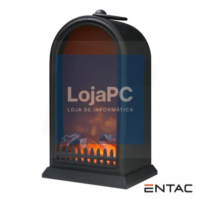 Lareira Decorativa LED a pilhas 25cm ENTAC