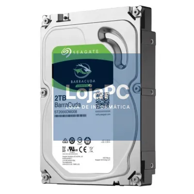 Disco rigido Interno HDD SEAGATE BARRACUDA Sata 2TB 3.5"