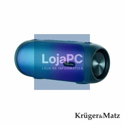 Coluna Bluetooth Portátil 30W USB/SD/AUX/FM KRUGER MATZ