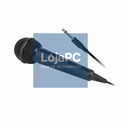 Microfone Voz Dinâmico Unidirecional Preto