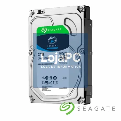 Disco Rígido Interno HDD 2TB SataIII 3.5" SkyHawk SEAGATE