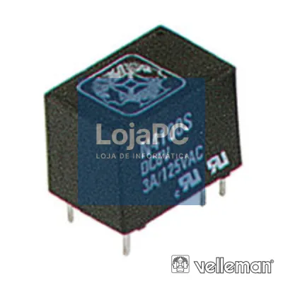 RELÉ 12VDC INVERSOR UNIPOLAR 3A/125V