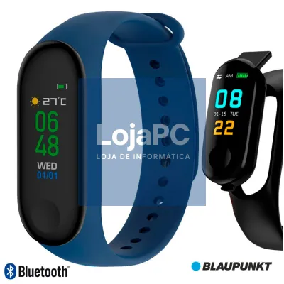 SMARTBAND MULTIFUNÇÕES MONITOR CARDÍACO BT V4.0 ANDROID iOS