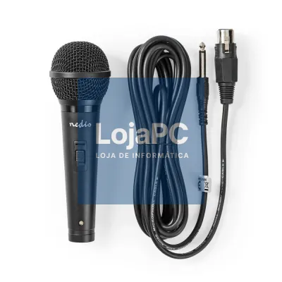 Microfone Voz Dinâmico Unidirecional Preto