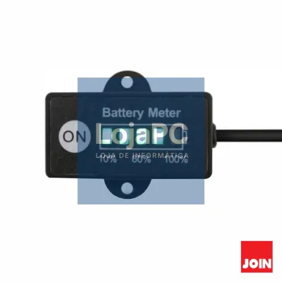 Indicador LED de Estado de Bateria 12/24V 10-100% JOIN