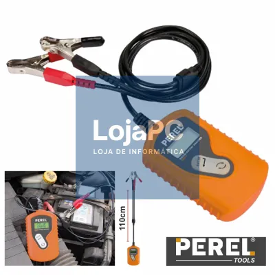 TESTADOR DE BATERIAS AUTOMÓVEL 12V PEREL