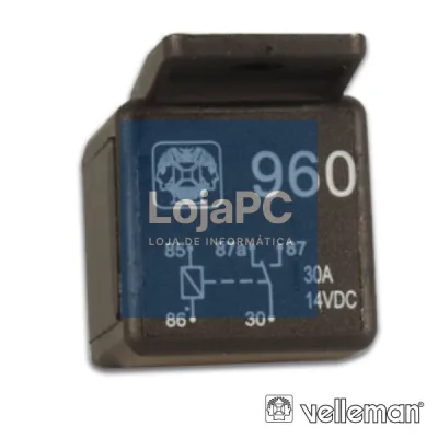 RELÉ 12VDC INVERSOR UNIPOLAR 30A/12V