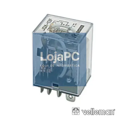 RELÉ 12VDC INTERRUPTOR BIPOLAR 10A/12V