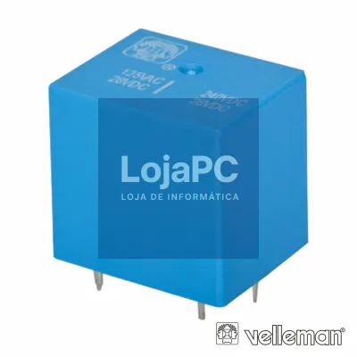 RELÉ 12VDC INVERSOR UNIPOLAR 15A/28VDC-125VAC 7A/220VAC