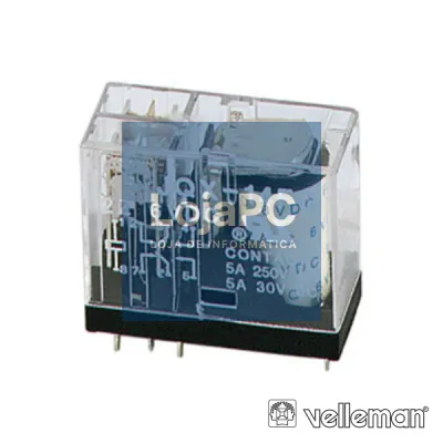 RELÉ 12VDC INVERSOR BIPOLAR 5A/220AC