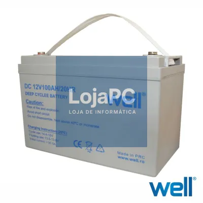 Bateria Chumbo 12V 100Ah