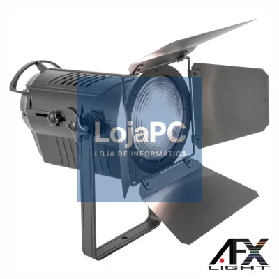 Projetor FRESNEL 200W Branco Frio E Quente DMX AFXLIGHT