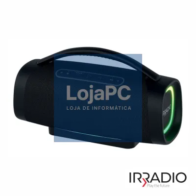 Coluna Bluetooth Portátil 140W USB/BT/TWS LED RGB IRRADIO