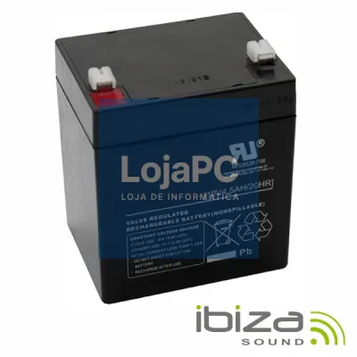BATERIA CHUMBO 12V 4.5A IBIZA