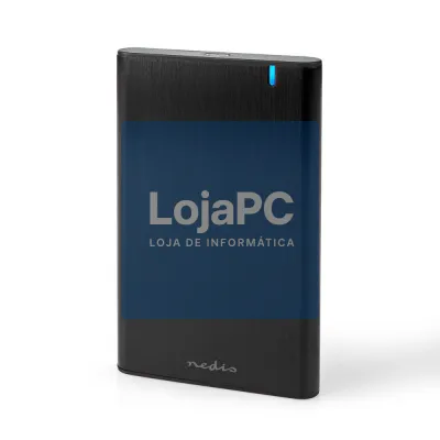 Caixa P/ Discos Rígidos HDD 2.5" SATA USB-C 3.1 Gen1 NEDIS