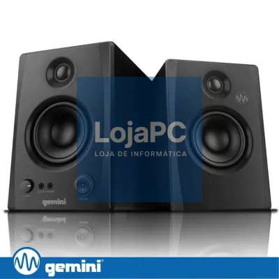 Monitores de Estúdio Ativo/Passivo 3.5" 100W BT GEMINI