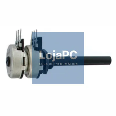 POTENCIÓMETRO LOGARITIMICO 47K STEREO METALICO