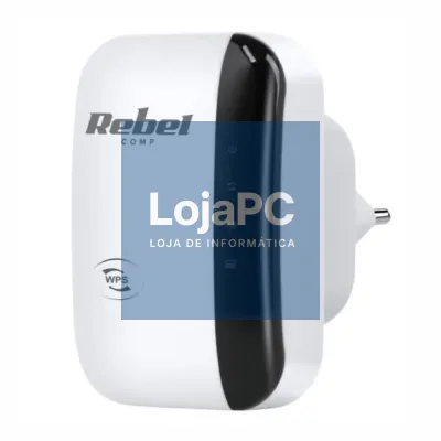 Repetidor Sinal Wifi 2.4GHz 300Mbps Tomada RJ45 WPS