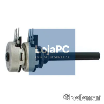 POTENCIÓMETRO LINEAR 22K STEREO METALICO