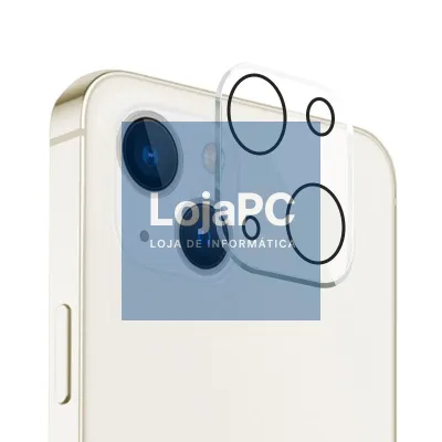 Tempered Glass Protector COOL for iPhone 13 / 13 mini Camera