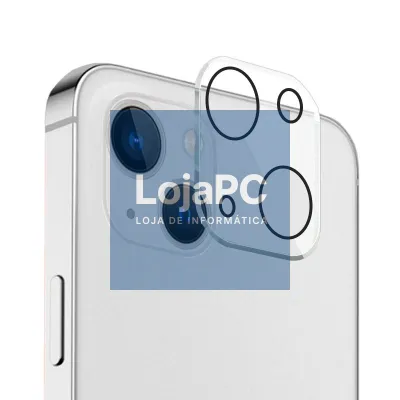 Tempered Glass Protector COOL for iPhone 15 / 15 Plus Camera