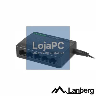 Switch de Rede Ethernet 5 Portas RJ45 LANBERG