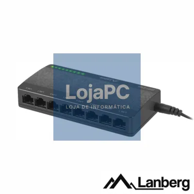 Switch de Rede Ethernet 8 Portas RJ45 LANBERG