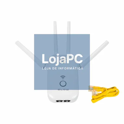 Repetidor Sinal WiFi 2.4/5GHz 1200Mbps 2xRJ45
