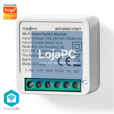 Interruptor de Encastrar Inteligente WiFi TUYA