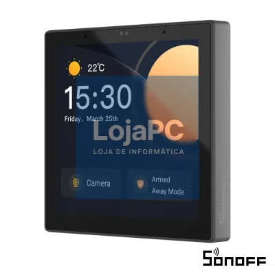 Ecrã Inteligente HMI WiFi Tátil Zigbee SONOFF