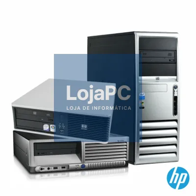 DESKTOP HP CORE2DUO 4GB 250GB WIN7 Recondicionado