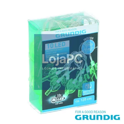Luzes Decorativas Em Forma Cacto C/ 10 LED GRUNDIG