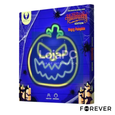 Luz LED Neon Em Forma de Abobora HALLOWEEN
