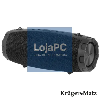 Coluna Bluetooth Portátil 2x6W+18W USB/SD/Aux KRUGER MATZ