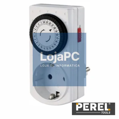 TEMPORIZADOR ANALÓGICO AJUSTÁVEL 24H PEREL