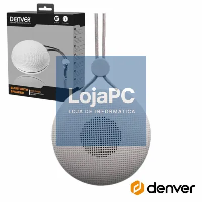 Coluna Bluetooth Portátil Bat/Mp3 Cinza DENVER