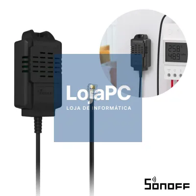 Sensor de Temperatura e Humidade Ficha RJ11 SONOFF