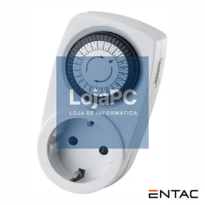 Temporizador Analógico Ajustável 24h ENTAC