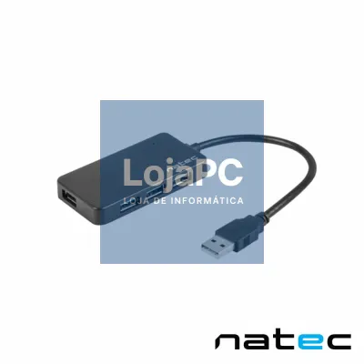 Hub USB-A 3.0 P/ 4xUSB-A 3.0 NATEC