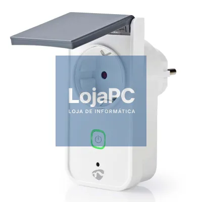Tomada Elétrica C/ 1 Saída P/ Exterior WiFi NEDIS