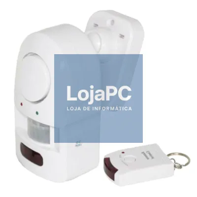 ALARME C/ SENSOR MOVIMENTOS PIR E COMANDO