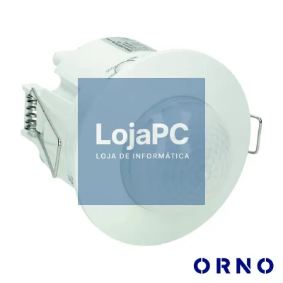 Detector De Movimentos Pir P/ Encastrar Branco ORNO