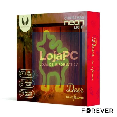 Luz LED Neon Em Forma de Viado
