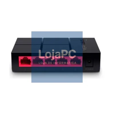 Switch De Rede Ethernet 5 Portas RJ45
