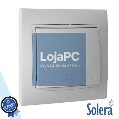 Interruptor Parede Encastrar Bipolar 10A 250V SOLERA