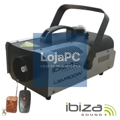 MÁQUINA DE FUMOS 900W CONTROLADOR/COMANDO IBIZA