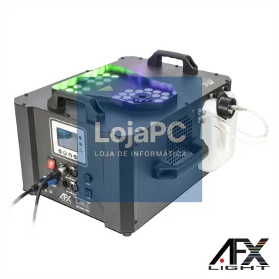 Máquina De Fumos 2000W 36 LEDS 1W RGB C/ 2 Comandos AFX