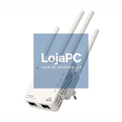 Repetidor Sinal WiFi 2.4/5GHz 1200Mbps 2xRJ45