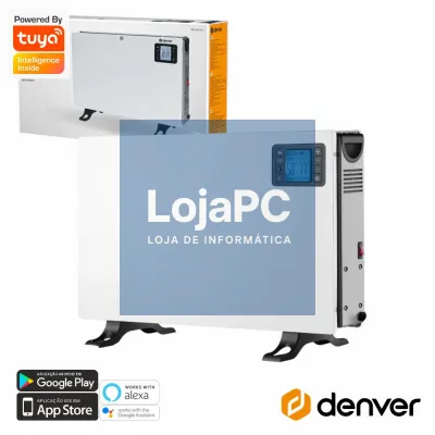 Aquecedor Convector 2000W Smart Wi-Fi Denver